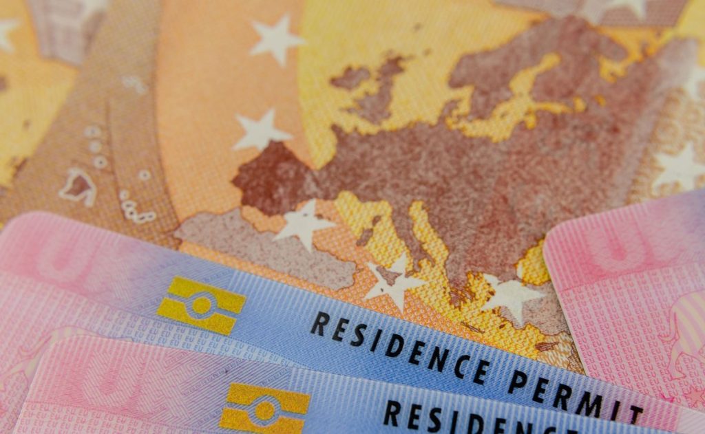Real estate resident card